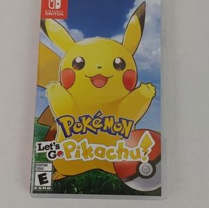 Nintendo Switch Pokemon Let's Go Pikachu